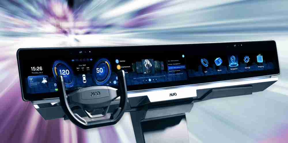 尊龙集团开拓前瞻显示技术创新应用，，结合优异整合设计能力，，，，开发智能车载FIDM Plus一体化显示方案，，，让驾驶操作与车内娱乐体验再进化