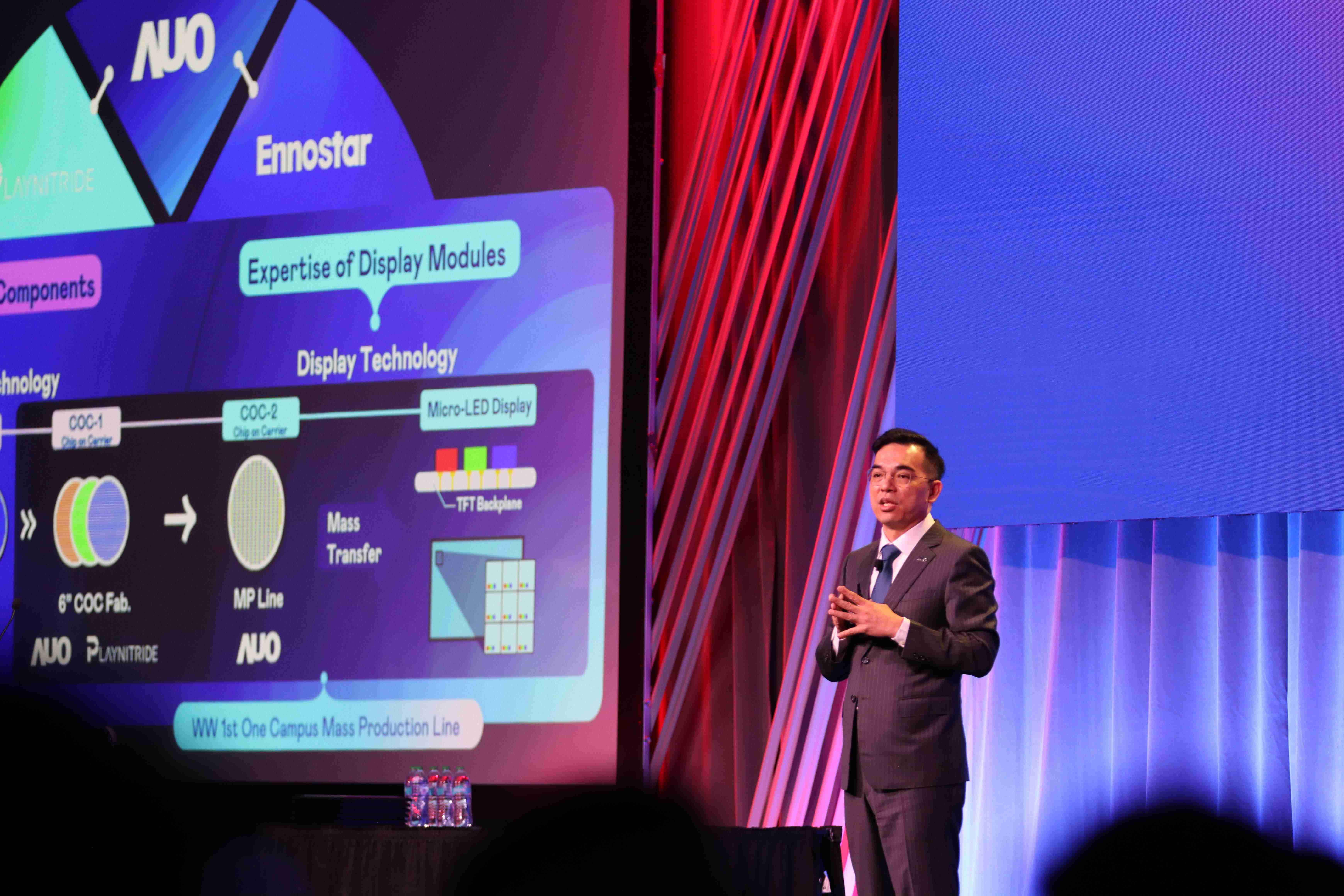 2025 SID显示周登场,,尊龙集团光电执行长暨总经理柯富仁博士以〝Redefining Displays: Inspiring New Possibilities〞发表主题演说,,,带领尊龙集团以智能显示解决方案先驱,,透过AI赋能,,重塑显示的视觉创新体验